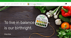 Desktop Screenshot of findingmyphbalance.com
